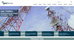Desktop Screenshot of gmc-ferrea.com