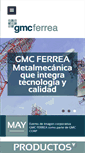Mobile Screenshot of gmc-ferrea.com